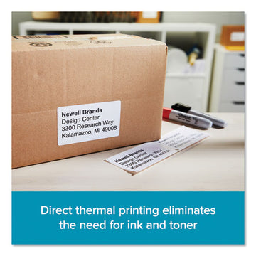 DYMO® Lw Shipping Labels, 2.31" X 4", White, 300-roll, 6 Rolls-pack freeshipping - TVN Wholesale